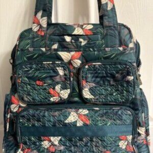 Lug -Puddle Jumpers - Lily Teal and Sand -EUC